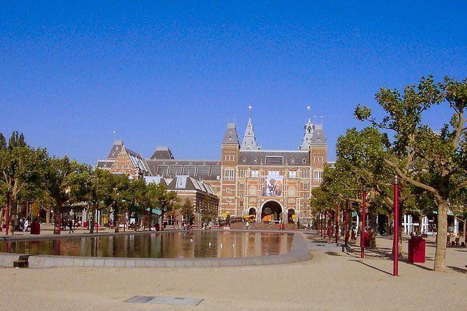 1,5 hours Amsterdam Rickshaw Tour - Rembrandtplein: a central square you’ll actually understand later