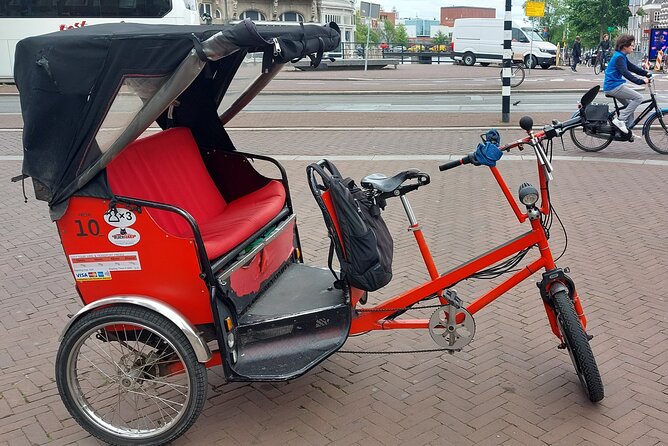 2 Hours Private Amsterdam Rickshaw Tour - Museumplein, Anne Frank House, and why the outside view matters