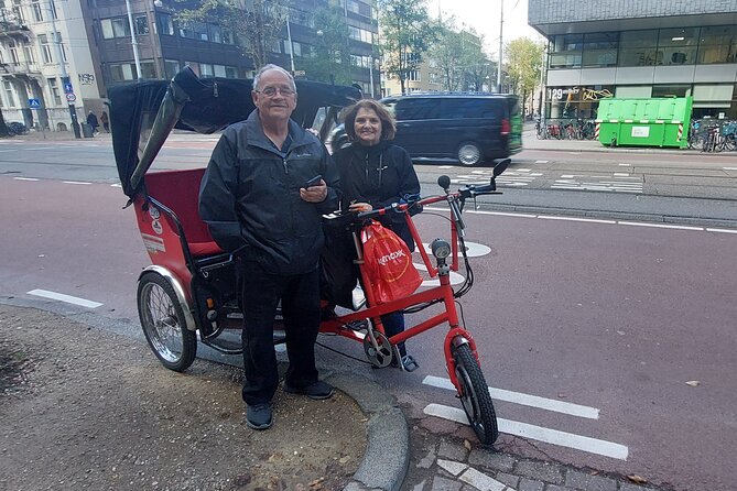 2 Hours Private Amsterdam Rickshaw Tour - What it feels like on the rickshaw: comfort, speed, and photo-friendly stops
