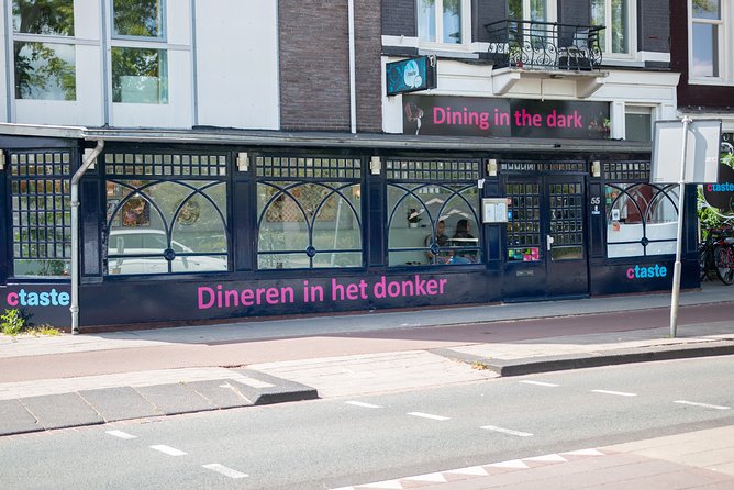 3-course Dinner in the Dark Amsterdam - Taste first: what the experience does to your palate