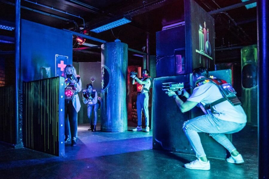 Aloha Amsterdam: Laser Tag Experience - How the Game Flow Works: Briefing, Battle, Scores