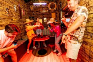 Aloha Amsterdam: Private Karaoke Booth with 20.000 Songs - Inside the private karaoke booth for up to 10 friends