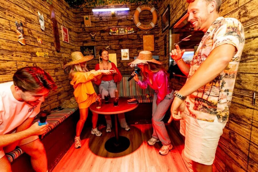 Aloha Amsterdam: Private Karaoke Booth with 20.000 Songs - Inside the private karaoke booth for up to 10 friends