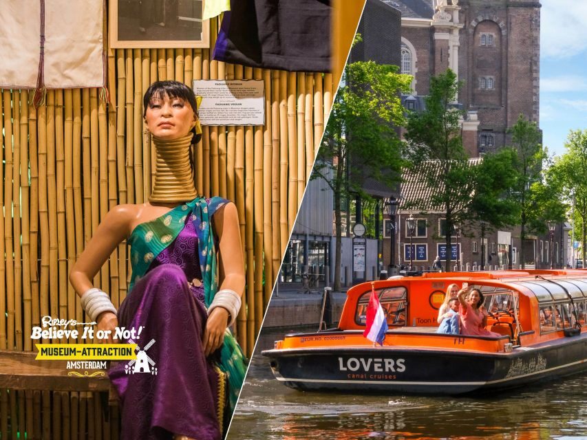 Amsterdam 1-Hour Canal Cruise and Ripley’s Believe it or Not - A smart combo for Amsterdam: canals plus oddities