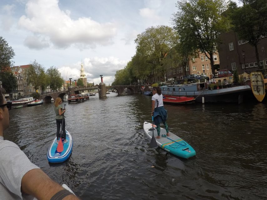 Amsterdam: 2-Hour Stand Up Paddle Board Tour - Nautical Museum and a Replica 18th-Century Ship at the Finish
