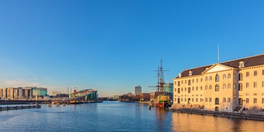 Amsterdam: 3-Hour Private Highlights City Tour by Minivan - IJ River architecture: modern Dutch landmarks in a single crossing