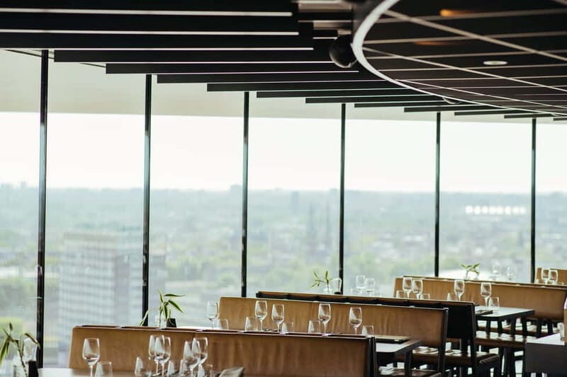 Amsterdam: A'DAM Lookout with Revolving Restaurant Moon - Timing your visit: when LOOKOUT fits around Moon dining