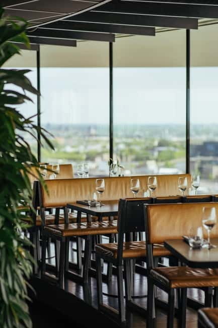 Amsterdam: A'DAM Lookout with Revolving Restaurant Moon - Optional thrills: Over The Edge and Amsterdam VR