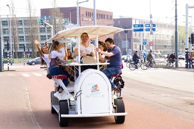 Amsterdam Beer Bike Blast Private Tour - With Beer On Tap - Where You Ride: Quieter West-Side Streets Instead of Centrum Traffic