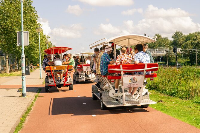 Amsterdam Beer Bike Blast Private Tour - With Beer On Tap - Private Group Time: Best Use of Your Money and Your Moments