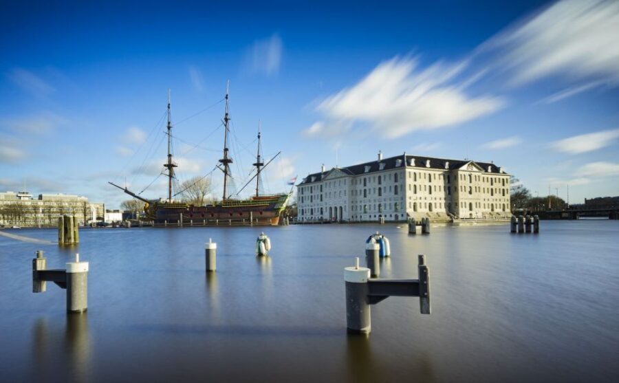 Amsterdam Canal Cruise and Maritime Museum Combined Ticket - East-Indian Ship Outside the Museum: Start With the Real Thing