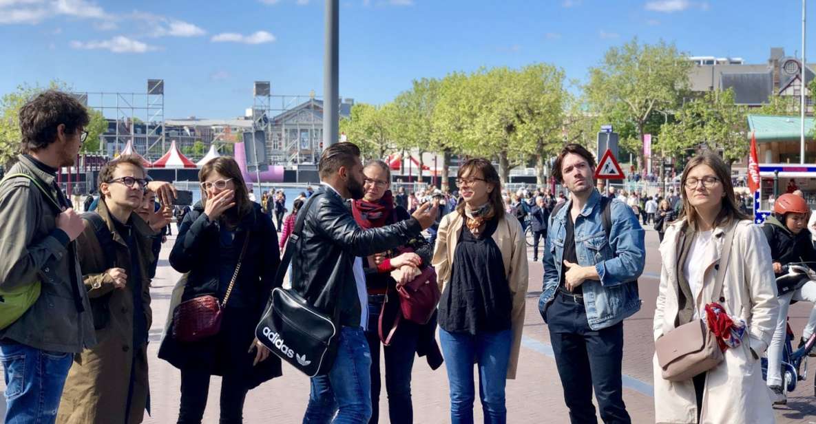 Amsterdam City Center Guided Walking Tour - 12 guests 2,5h - Saint Nicholas and the Weeping Tower: the first clues to Amsterdam’s character
