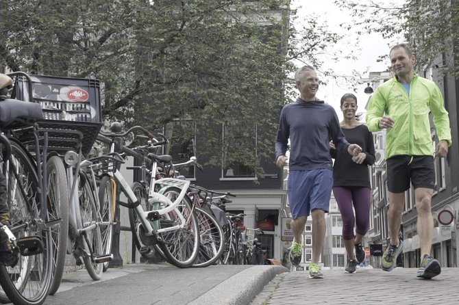 Amsterdam city center run tour - Morning logistics: an 8:30 start with pickup at your door
