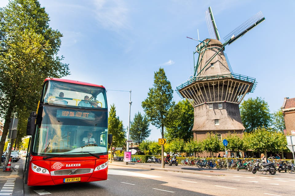 Amsterdam: Combo Rijksmuseum & Hop-On Hop-Off Bus - The hop-on hop-off bus route map: how to choose stops for your kind of day