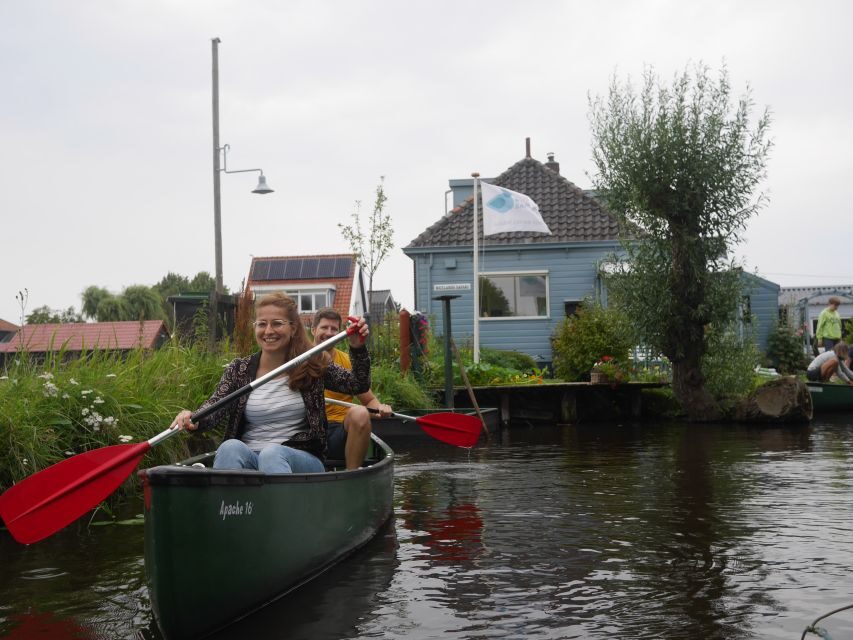 Amsterdam: Dutch Countryside Sunset Canoe Tour - Picnic by the lake: local produce, optional swim, and a real breather
