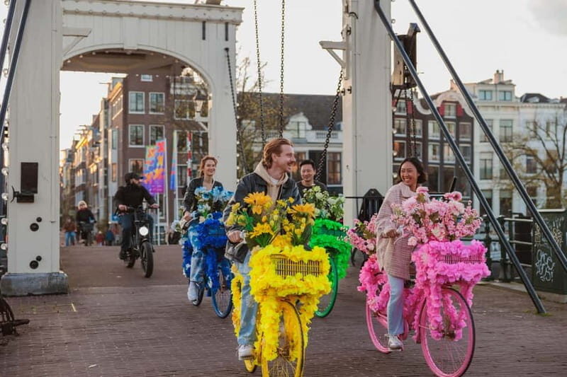 Amsterdam: Explore Canals, Guided Tour on Flower Bikes - Why this one works better than a generic canal ride