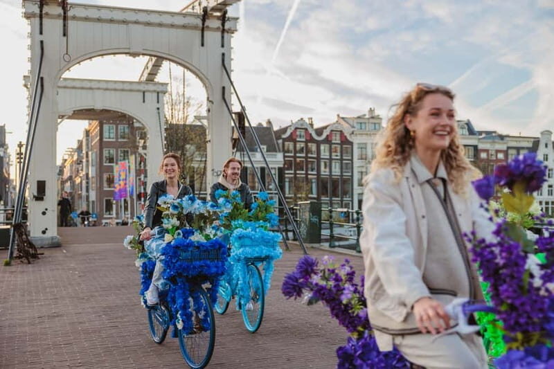 Amsterdam: Explore Canals, Guided Tour on Flower Bikes - Key points before you go