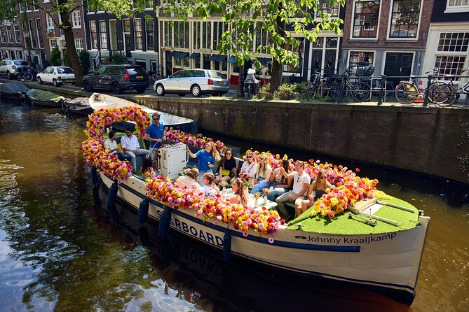 Amsterdam Flower Boat Canal Cruise with Local Guide - Meeting Oudezijds Voorburgwal and boarding Starboard Boats