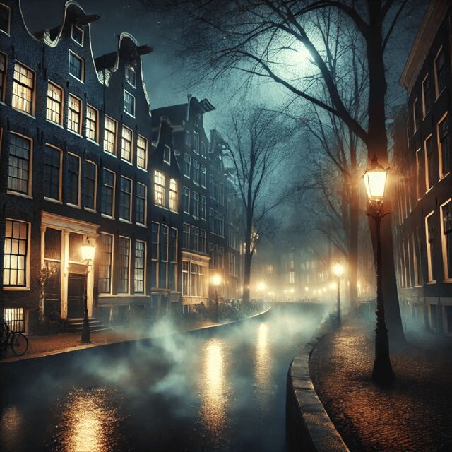 Amsterdam: Ghastly Grachten: ghost stories&dark history tour - A night walk through the Ghastly Grachten vibe