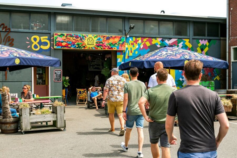 Amsterdam: Guided Craft Beer Brewery Bus Tour with Tastings - Oedipus Brewing Stop: The First Taste of Amsterdam Craft