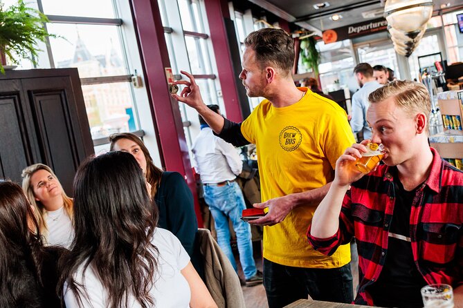 Amsterdam Guided Craft Beer Tasting with Cheese & Sausauge - Small group meets solo friendly: who this suits best