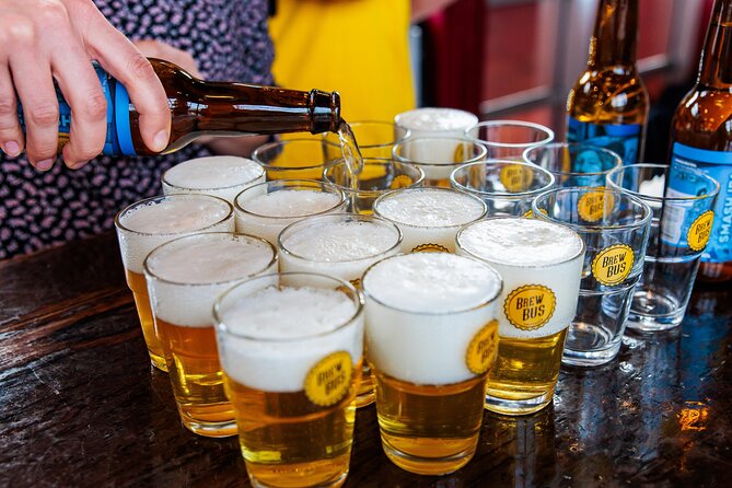 Amsterdam Guided Craft Beer Tasting with Cheese & Sausauge - Things to consider: brewery variety, social energy, and the basement cafeteria