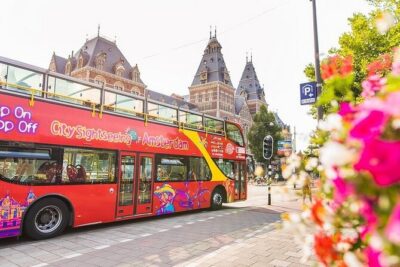 Amsterdam Hop-On Hop-Off 24h or 48h Bus and Boat Option - The bus loop: canals, maritime, diamonds, and the big neighborhood stops