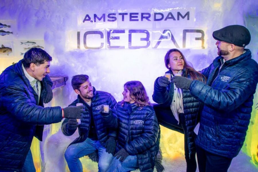 Amsterdam: Icebar Entry Ticket with 3 Drinks - Photos, Souvenirs, and the Extras to Watch For