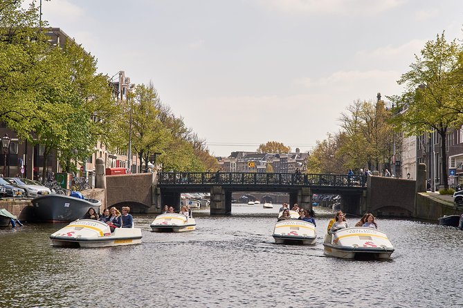 Amsterdam Independent Sightseeing by Pedal Boat - What You’ll Actually See: Anne Frank House, Rijksmuseum, and Bridges