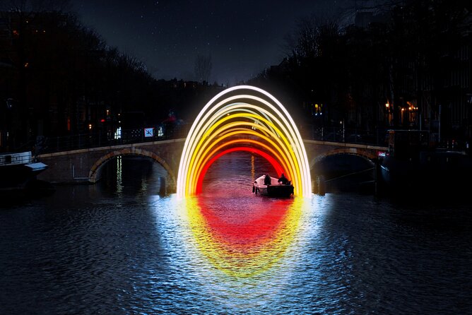 Amsterdam Light Festival: Canal Cruise + Bite & Unlimited Drinks - Light Festival Commentary: Turning Night Views Into Meaning