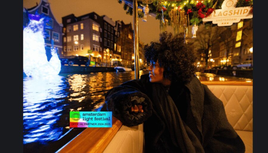 Amsterdam: Light Festival Cruise With Drinks & Snacks - Your canal route: stop-by-stop what to watch for