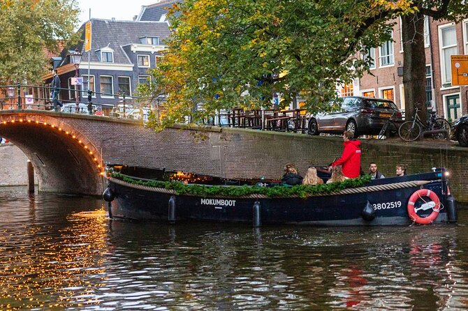 Amsterdam: Light Festival Open Boat - Unl. Drinks Option - Stop 4: the eastern defenses watchtower called Silly Jake