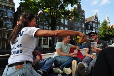 Amsterdam Open Boat Cruise in Old City Center with Live Guide - Starting at Amstel 51F in Front of the Hermitage Museum