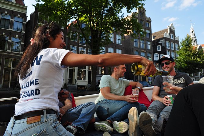 Amsterdam Open Boat Cruise in Old City Center with Live Guide - Starting at Amstel 51F in Front of the Hermitage Museum