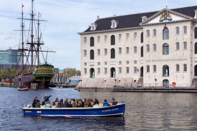 Amsterdam Open Boat Sightseeing Canal Cruise - Where the Cruise Starts: Blue Boat Company on Stadhouderskade