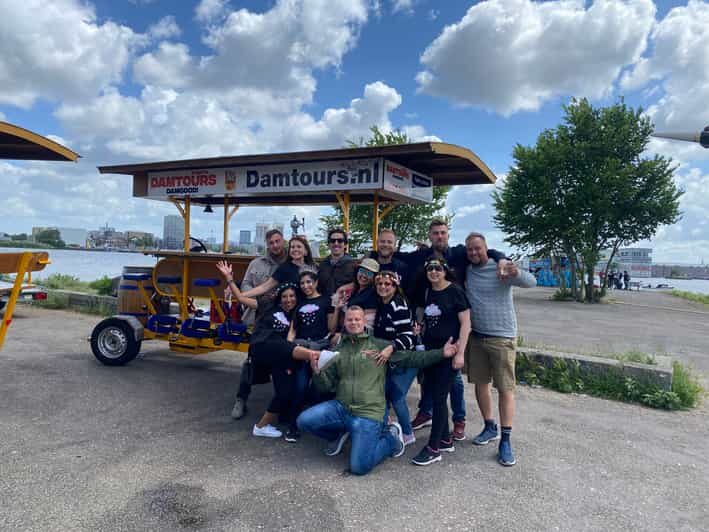 Amsterdam: Party Bike Tour with Beer - Breugem Houthavens: where your beer bike adventure starts