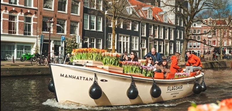 Amsterdam: Premium Tulip Boat Canal Tour - Key highlights worth knowing before you go
