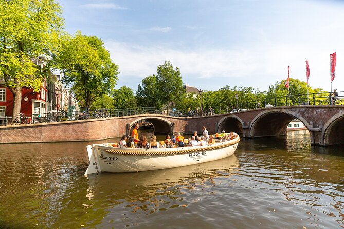 Amsterdam Private Boat Trip with Pizza and Unlimited Drinks - Stop-by-stop: the Amsterdam sights you’ll pass from the canal