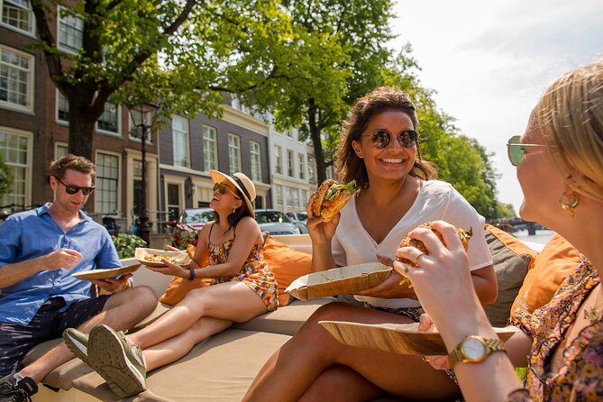 Amsterdam Private Boat Trip With Skipper, Burger and Beers - Price and value: what $294.88 buys you