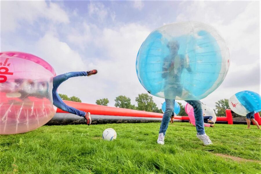 Amsterdam: Private Bubble Football Game - Price and value at about $23 per person