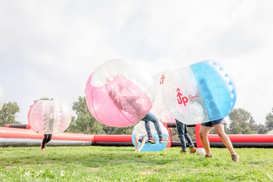 Amsterdam: Private Bubble Football Game - What to wear and expect during those bouncy goals
