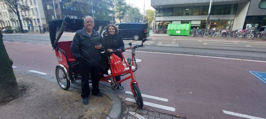 Amsterdam: Private City Highlights Tour by Rickshaw - Nieuwmarkt, Rembrandtplein, and the museum-area rhythm