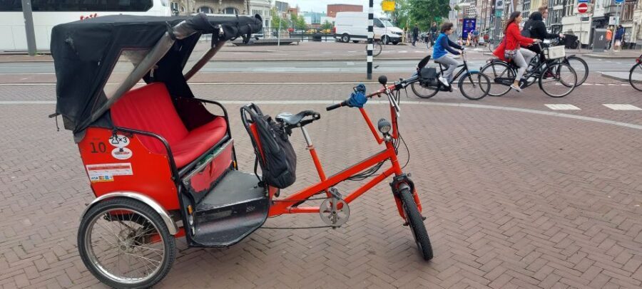 Amsterdam: Private City Highlights Tour by Rickshaw - 9 Straatjes, Anne Frank House, and finishing in the Jordaan