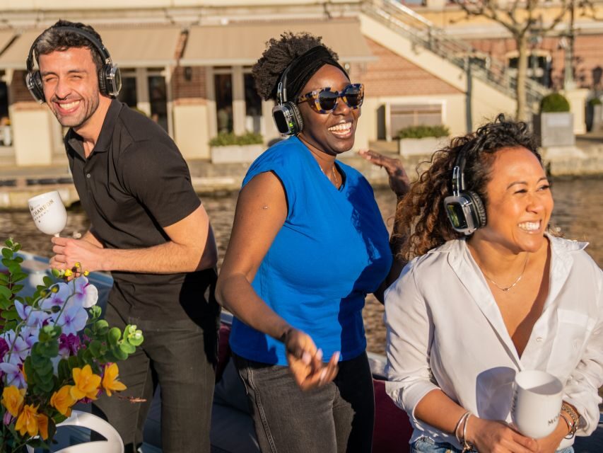 Amsterdam: Private Luxury Cruise with Drinks & Silent Disco - The real itinerary: 90 minutes of canal time, drinks in hand