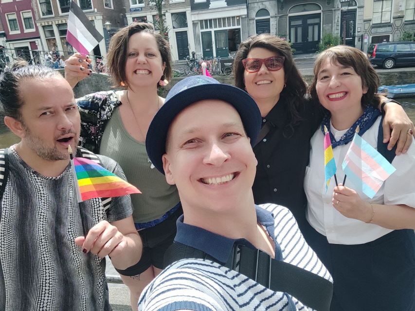 Amsterdam: Queer City Walking Tour With Local Guide - Passing Eagle Amsterdam, Pride Clothing, and stopping at Kokopelli