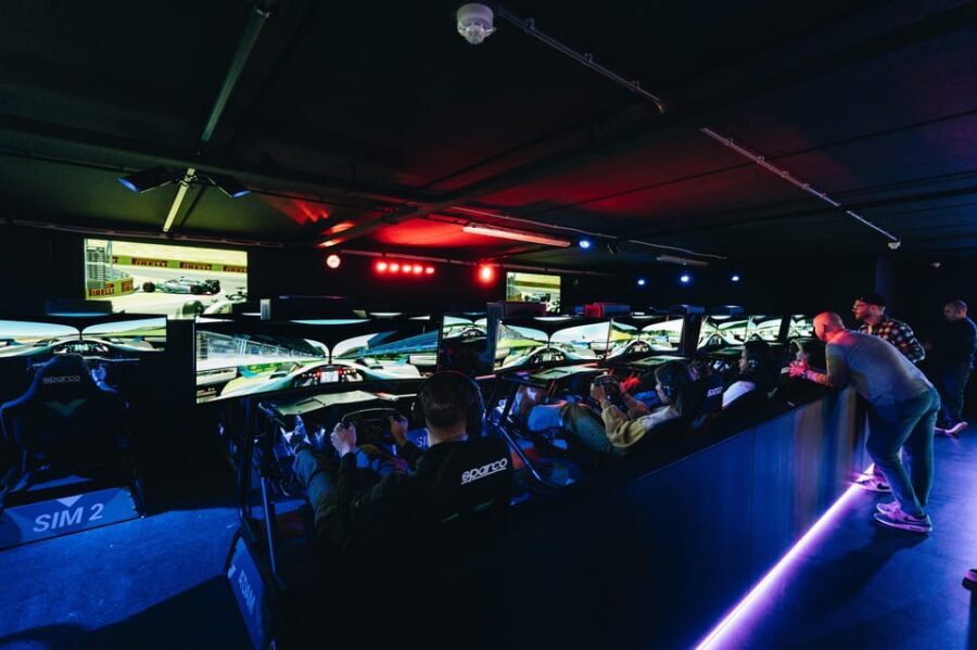 Amsterdam: Racing Experience at A'DAM VR Game Park (no VR) - The big idea: F1-style racing for 30 minutes, with no VR