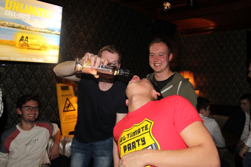 Amsterdam: Red-Light District Pub Crawl and Booze Boat Tour - Pub crawl route: 4 pubs, games, and what each stop is for