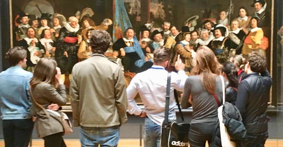 Amsterdam: Rijksmuseum Masterpieces Guided Small Group Tour - The heart of the tour: a walking introduction, then the museum guided route