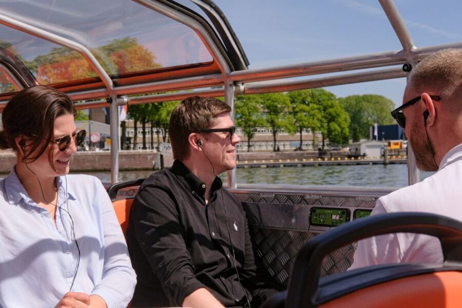 Amsterdam: Semi-Open Canal Boat Cruise - Finding Lovers Canal Cruises Near Amsterdam Centraal (Without Stress)