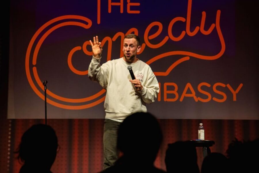 Amsterdam: The Comedy Embassy Stand-Up Show - Boom Chicago Upstairs Theater: where the laughter happens